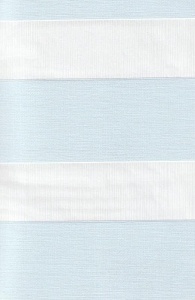 Открытые рулонные шторы день-ночь Сицилия, серо-голубой 52 купить в Ивантеевке с доставкой
